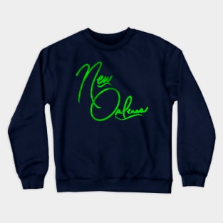 New Orleans Abstract Crewneck Sweatshirt